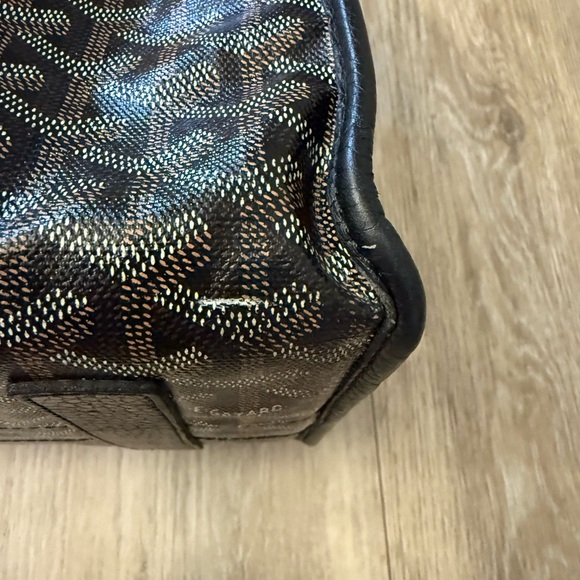 Goyard Black and Brown Patterned Bag - Picture 3 of 13